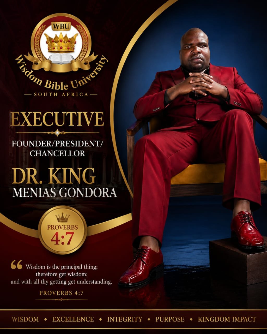Rev. Dr. King Menias Gondora