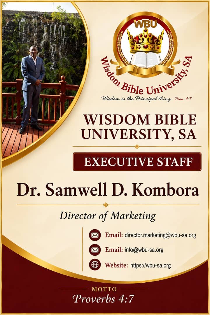 Dr. Samwell D. Kombora