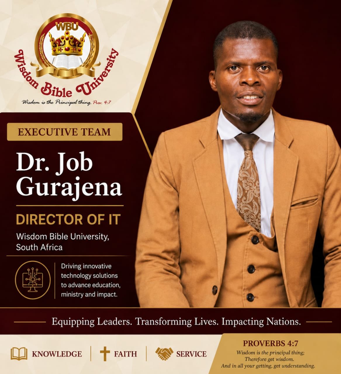 Dr. Job Gurajena