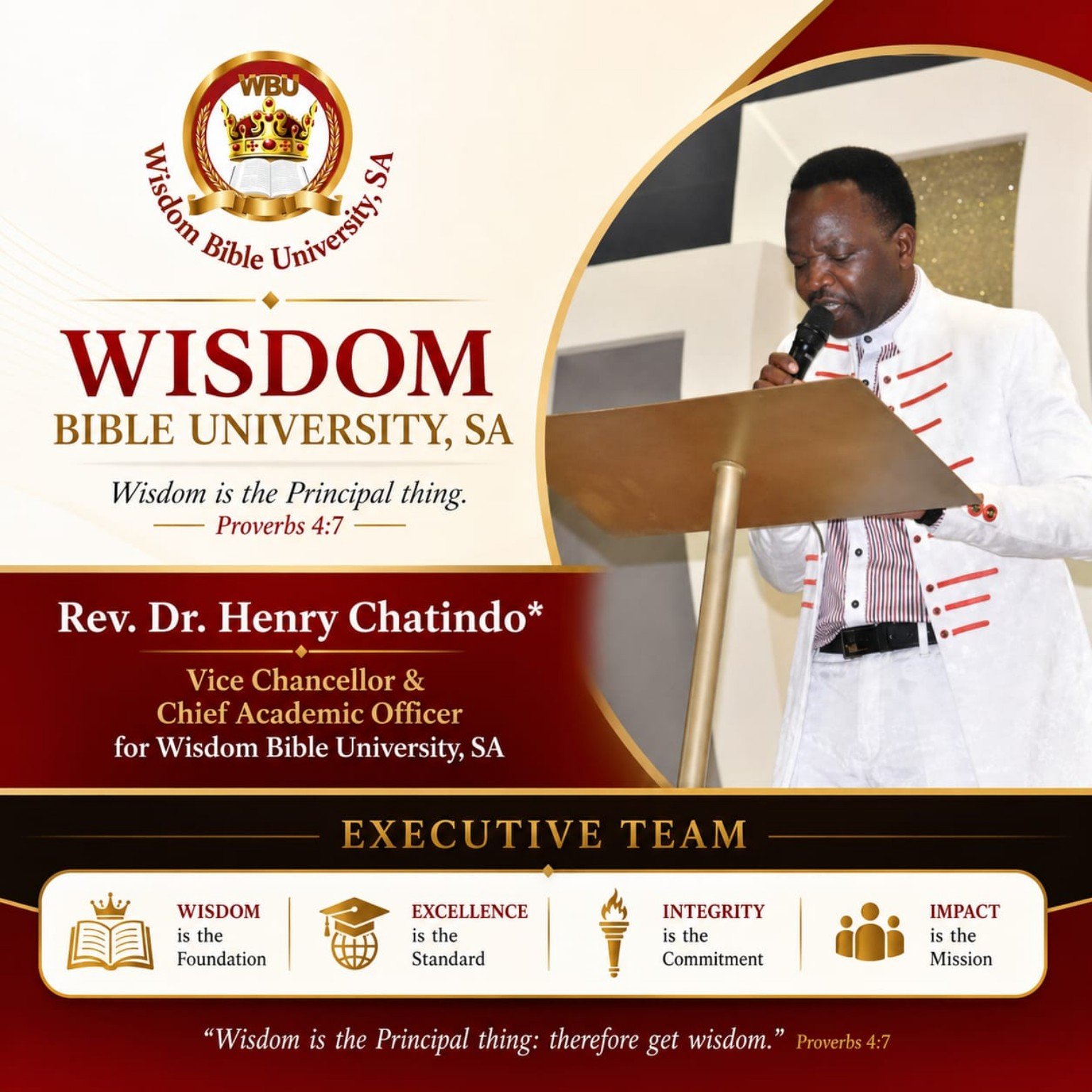 Rev. Dr. Henry Chatindo