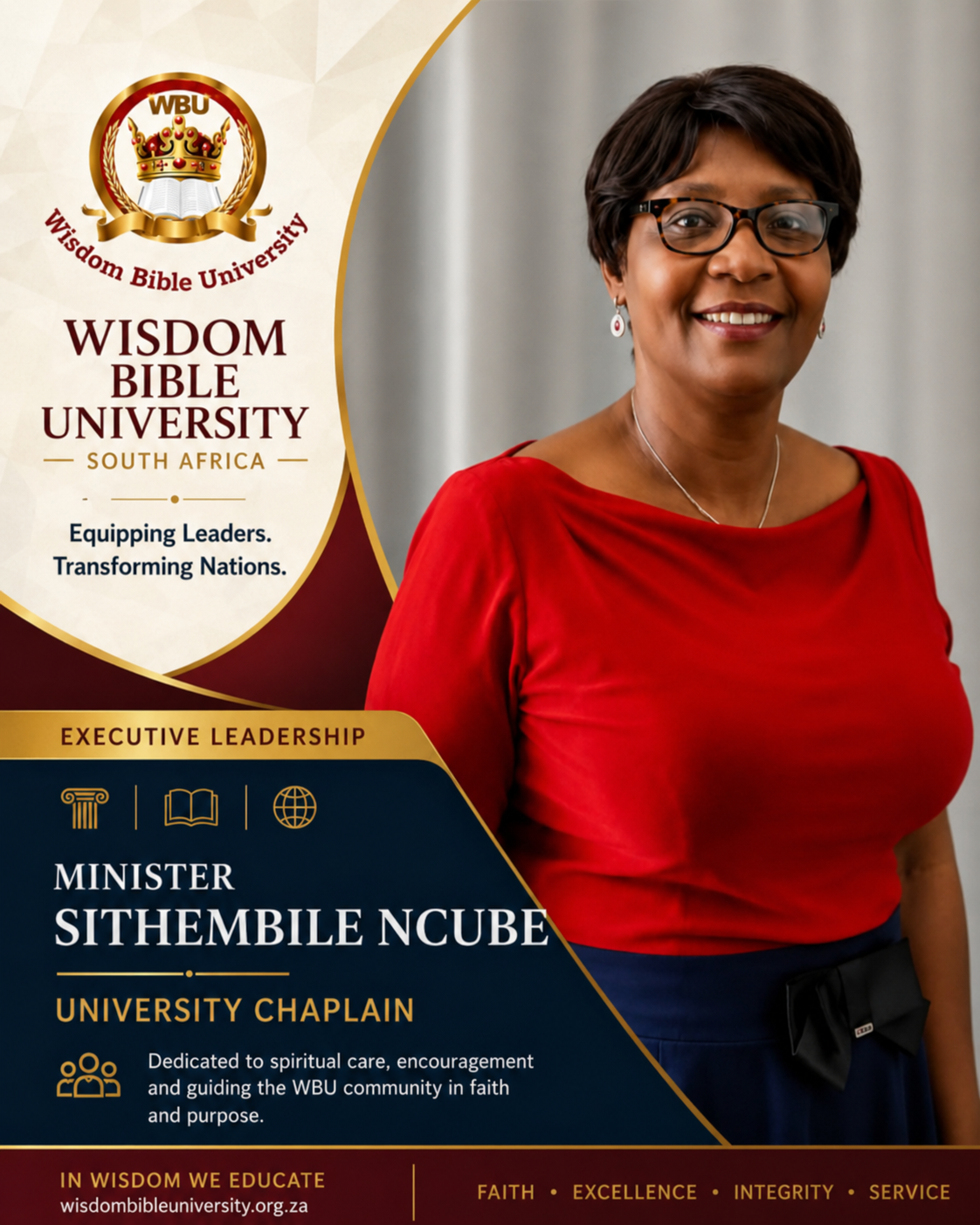 Minister Sithembile Ncube
